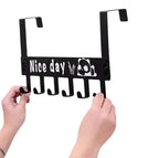 Over The Door Hook Hanger – 6 Hooks