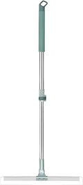 Tot2hom Multifunctional Magic Broom 38 Inch Floor Wiper Brush, 180 Degree Rotatable Wiper Retractable and Adjustable Broom for Flat Floor, Wiper for Floor Cleaning, Bathroom, Kitchen, Tiles Dust, Water Cleaning, Expendable Handle.