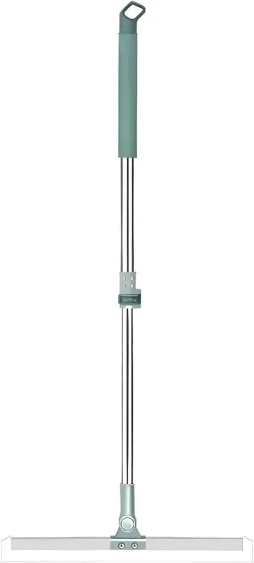 Tot2hom Multifunctional Magic Broom 38 Inch Floor Wiper Brush, 180 Degree Rotatable Wiper Retractable and Adjustable Broom for Flat Floor, Wiper for Floor Cleaning, Bathroom, Kitchen, Tiles Dust, Water Cleaning, Expendable Handle.