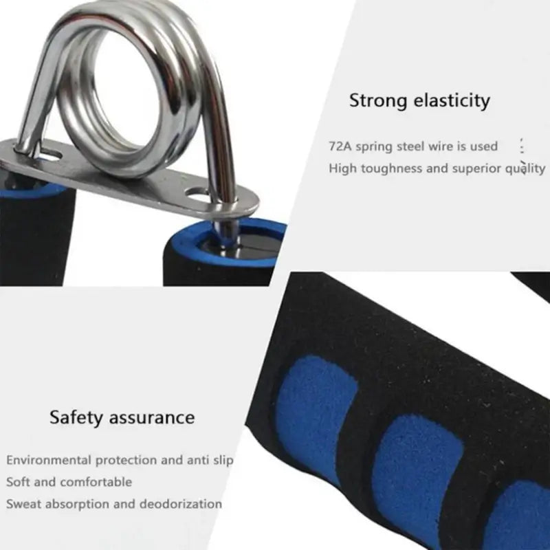 Foam Grip Hand Exerciser Steel Spring Strengthener