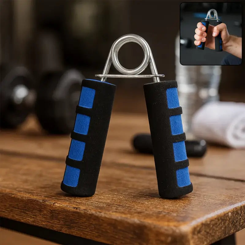 Foam Grip Hand Exerciser Steel Spring Strengthener