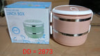 Multi-Layer Stainless Steel Hot Lunch Box - Insulated Tiffin for School & Office