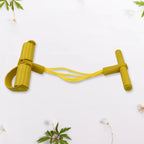 Pull Rope Exerciser Body Trimmer - Full Body Foot Pedal Exerciser, Waist Shaper & Fat Burner