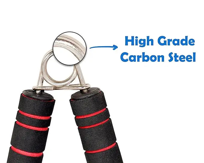 Foam Hand Grip Red Black, Pack of 2