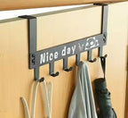 Over The Door Hook Hanger – 6 Hooks