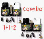 Combo Wooden Key Holder | Wall-Mounted Decorative Organizer for Home, Office & Bedroom | Black