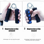 Foam Grip Hand Exerciser Steel Spring Strengthener